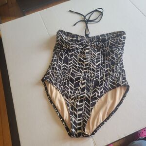 La Blanca Black One Piece Swimsuit Size 16